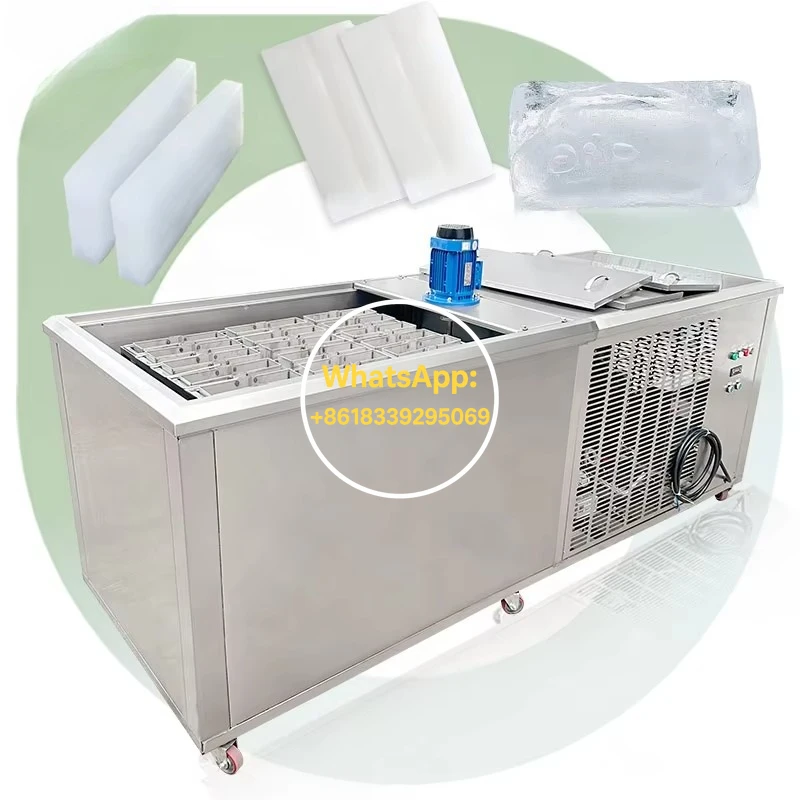 

2 Ton Transparent Industrial Direct Cooling Ice Block Make Machine Price in Germany for Uk with Solar Panel Factory Price