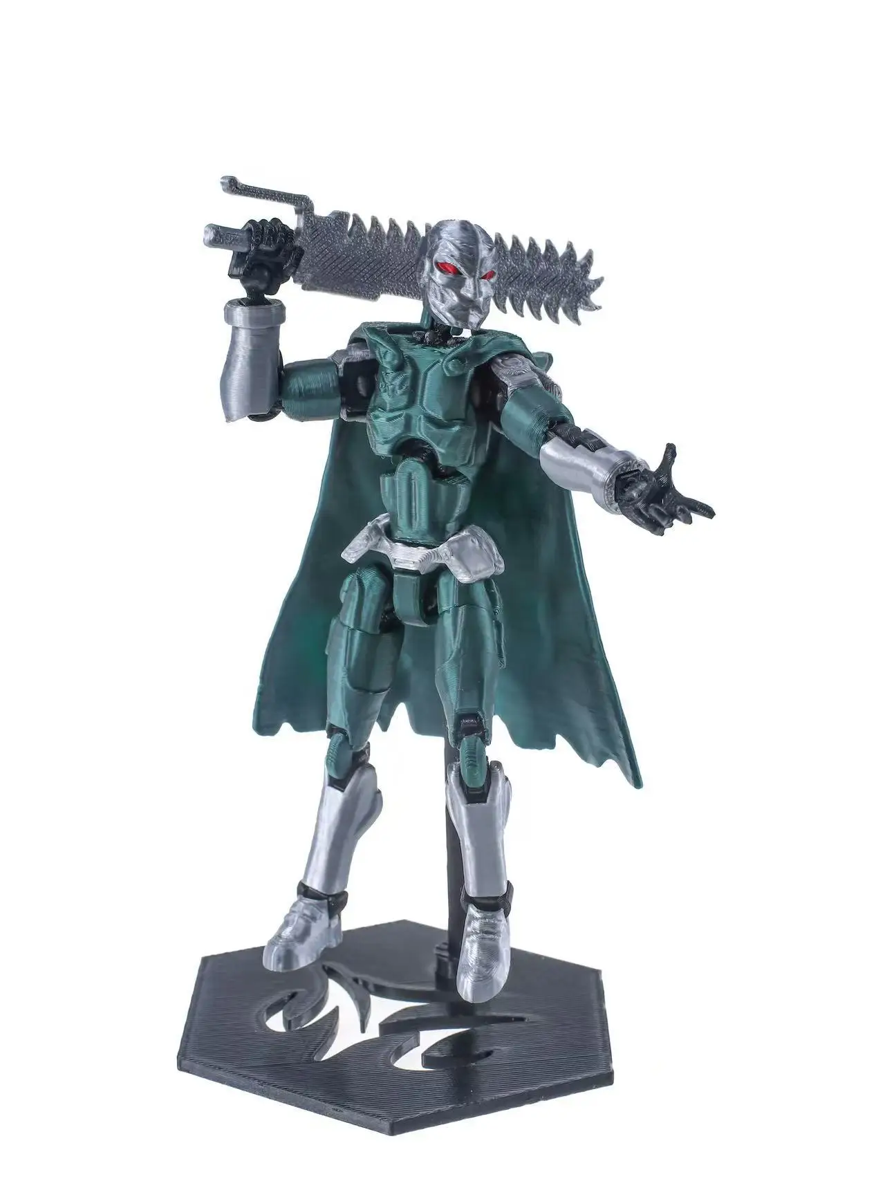 الجيل 3 الدكتور الأخطبوط محظوظ الدمية الروبوتات لعبة نموذج متعدد المفاصل المنقولة الدكتور الموت الدمية لتقوم بها بنفسك تجميع ألعاب شخصيات الحركة #3