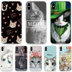 Cute Cat Back Cover For Doogee N55 Plus N50 N50s X98 X97 X96 X95 X90 S97 Pro Nothing Phone 2a Plus CMF 1 One 2 Two Case