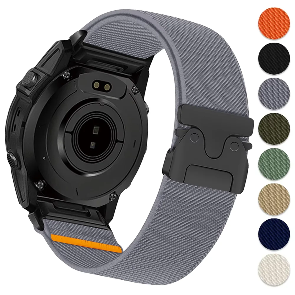 20 22 26mm Quick Fit Strap for Garmin Fenix 8 Quatix 8 Tactix8 43 47 51mm Fenix 7/7X/7S/E Nylon Band Instinct 3 Bracelet Correa