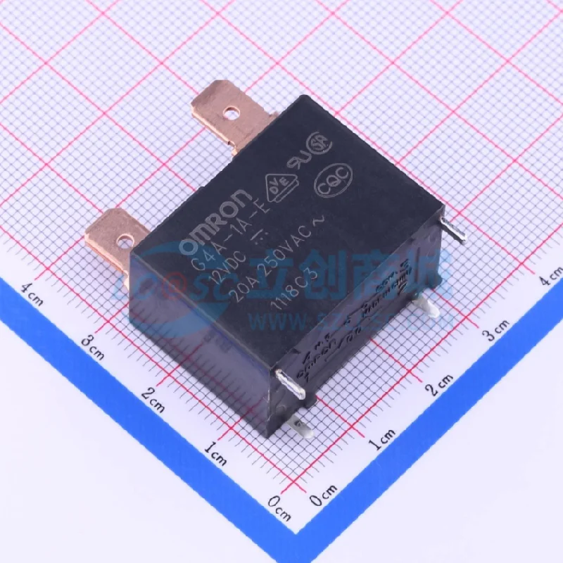 10PCS  G4A-1A-E  G4A-1A-E-5VDC  G4A-1A-E-12VDC  G4A-1A-E-24VDC  RELAY GEN PURPOSE SPST 20A 5V  12V  24V