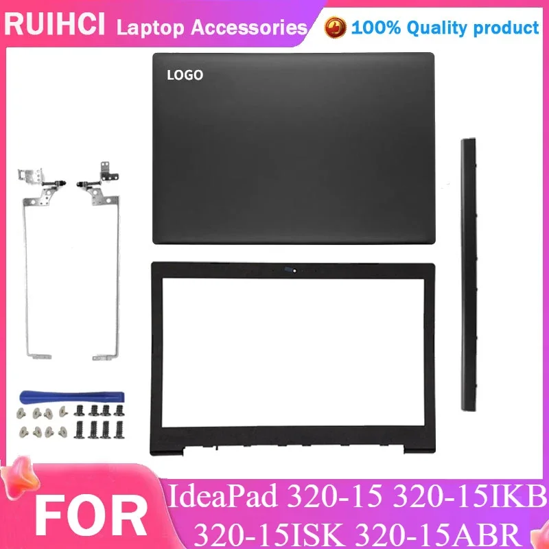 

NEW Case For Lenovo IdeaPad 320-15 320-15IKB 320-15ISK 320-15ABR Laptop Lcd Back Cover/Front Bezel/Hinges cover/Hinges black