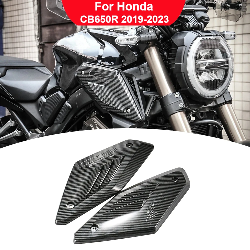 For Honda CB650R 2019-2023 Motorcycle Side Panel Fairing Bodykit, Engine Guard Air Intake Cover, Valve Shell Protector