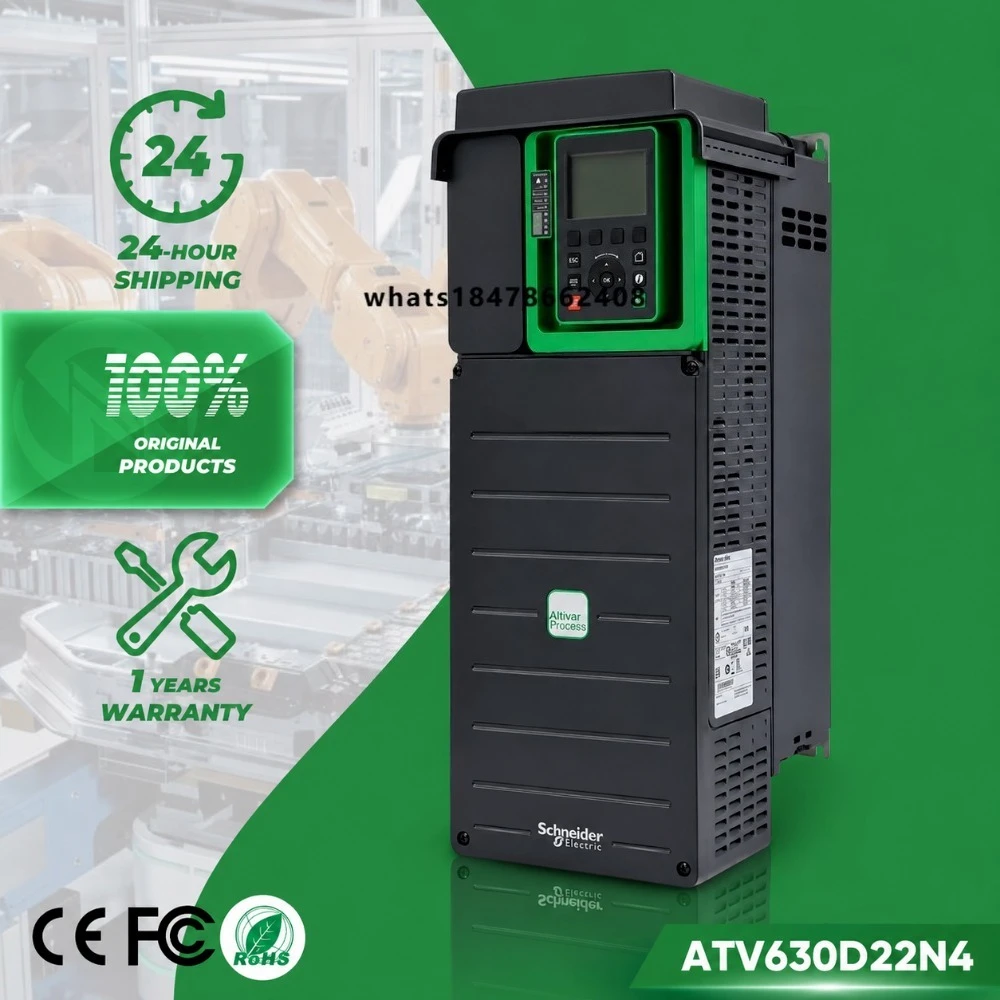 New Original ATV630D22N4 Altivar ATV630 22kW 30HP VFD Variable Frequency Drive Three Phase Industrial AC Drive