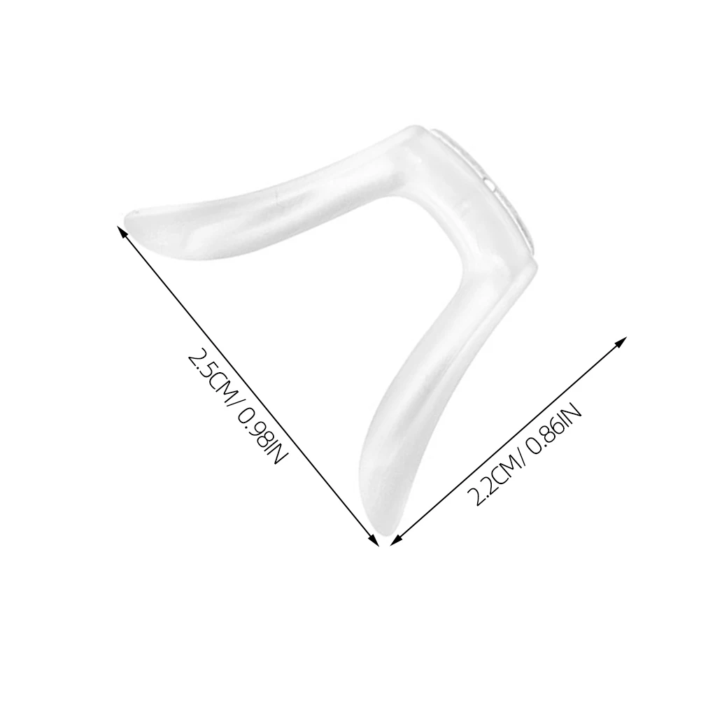 

4pcs Silicone U-Shaped Eyeglasses Nose Pads Clear Soft Anti-Slip Replacement For Glasses Sunglasses Reading Eyewear Nose Bridge