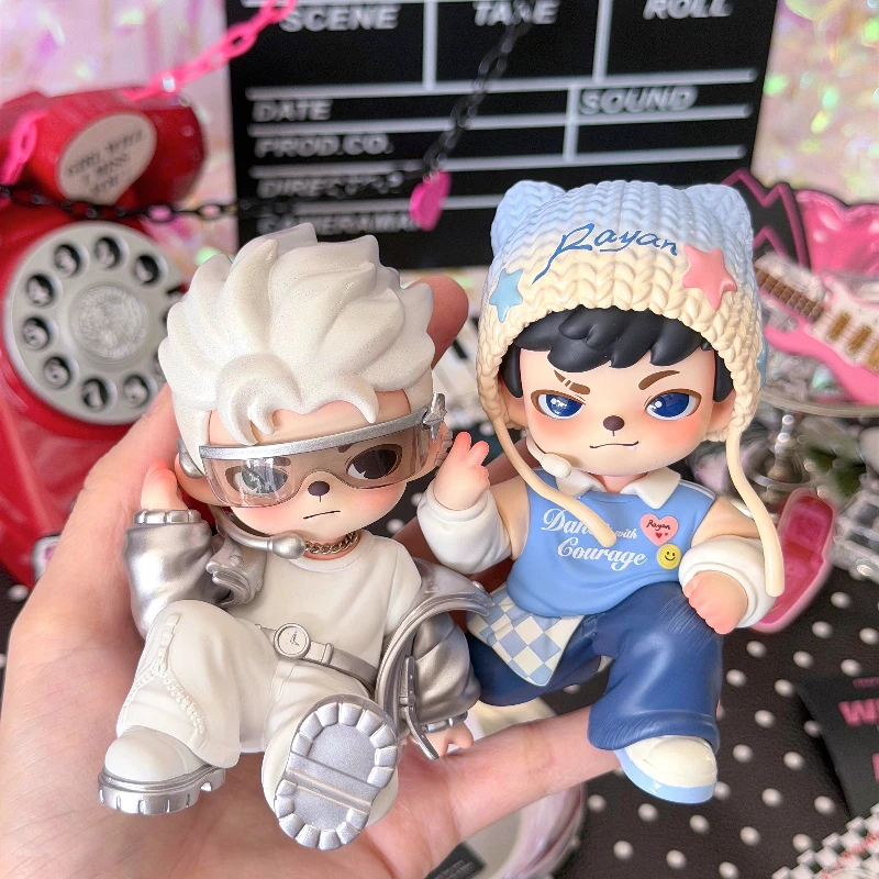 

New Genuine Zorra Sound Wave Fission Series Blind Box Cute Decorative Items Trendy Toys Figurines Decorative Items Festival Gift