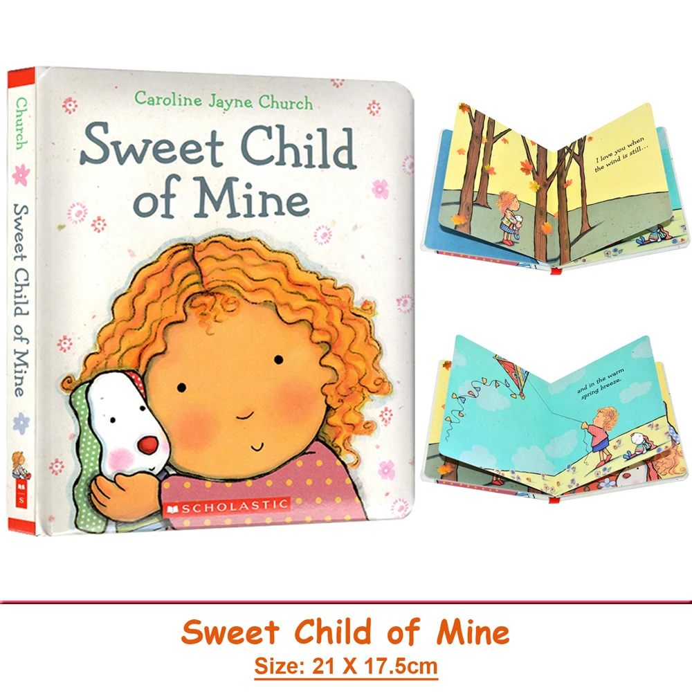 

Sweet Child of Mine By Caroline Jayne Church Montessori Early Education English Picture Books for Kids Baby Bedtime Reading Book