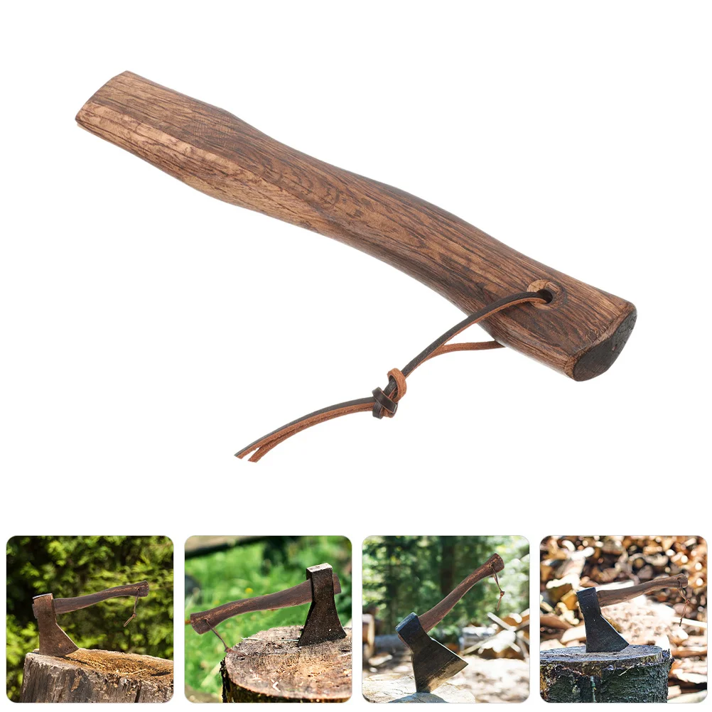 

Mini Axe Handle Wooden Replacement Sturdy Non-Slip For Hatchet Repair Garden Outdoor Use Axe Handles Wooden Handle