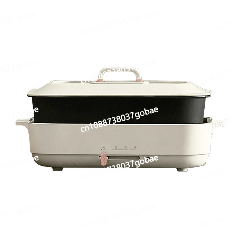 Multi Functional Electric Baking Tray 3.5L Large Capacity Split Electric Hot Pot, Barbecue, Pan Fry and Rinse Integrated