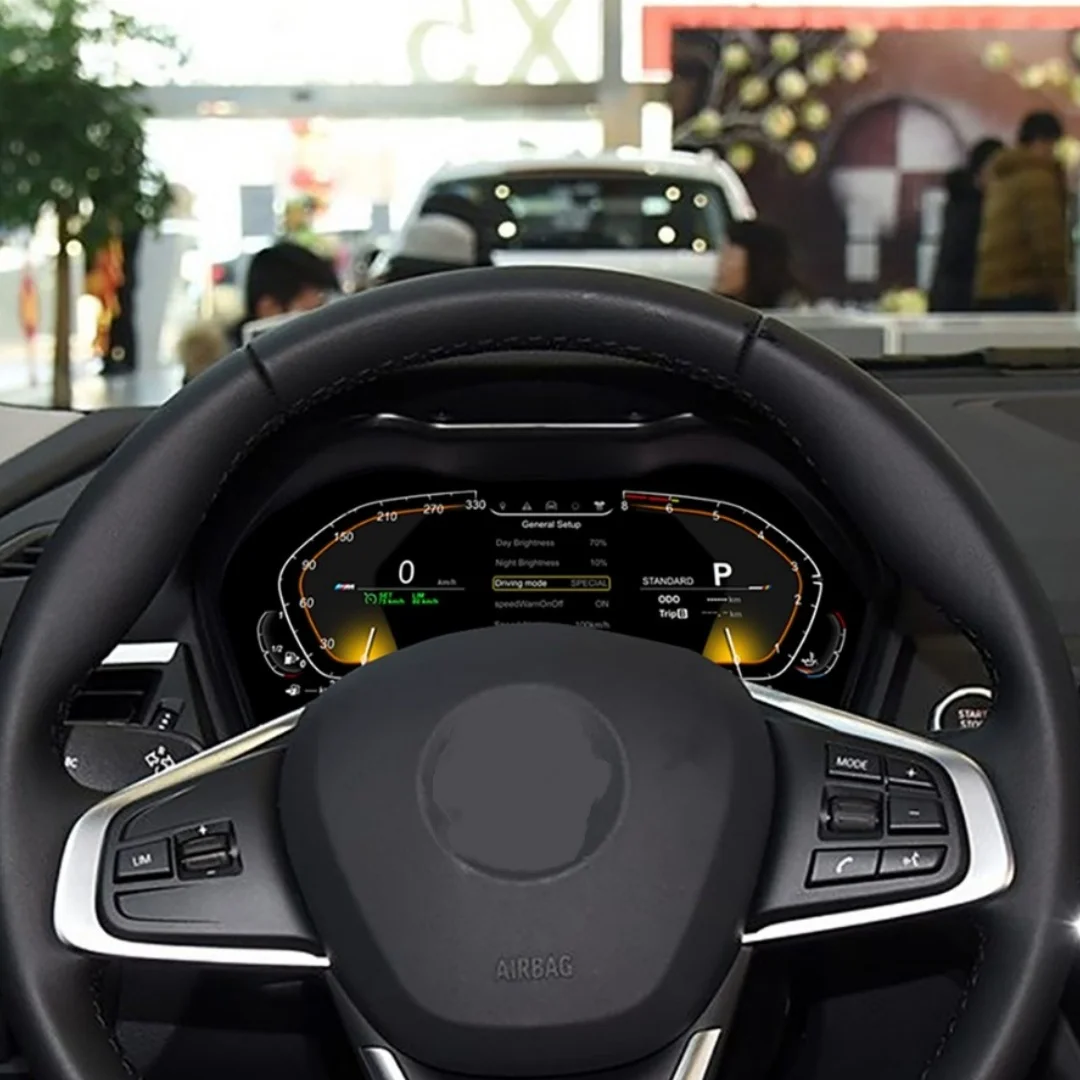 

12.3 Inch 1920*720p LCD Display Cockpit Virtual Digital Cluster For BMW 1 Series F20 F21 2013-2024 Speedometer Screen