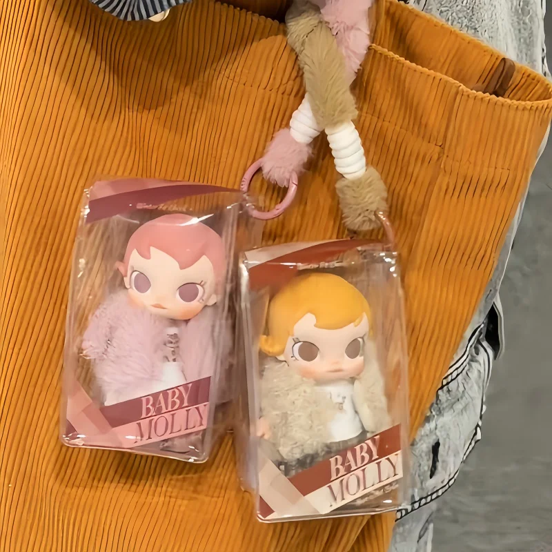 

Pop Mart Baby Molly Winter Fit Check Series Blind Box Kawaii Vinyl Doll Collectible Decor Christmas Gifts For Anime Collectors