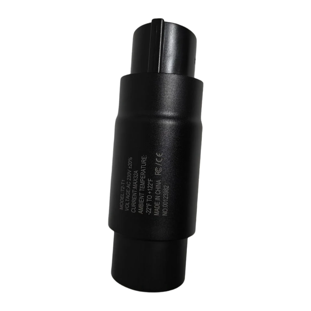 Type 2 To Type 1 EV Adapter Adapter EV Charger Adapter Car Charging Adapter With Clip Convenient Black
