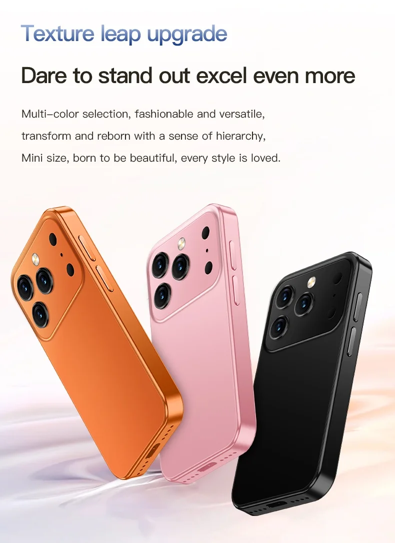 SOYES I17 Mini 3G Smartphone 3.0" HD Display 2GB RAM 16GB ROM Dual SIM 5MP Camera Type-C Small Android Mobile Phone Face Unlock