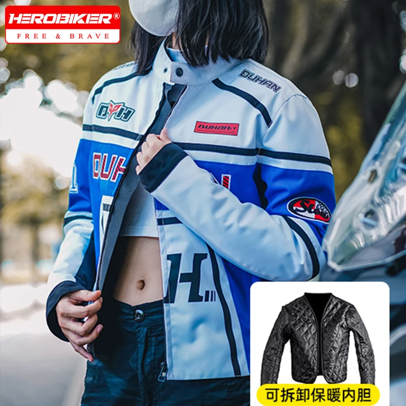 

Unisex Motorcycle Riding Suit With Protective Padding Fall Prevention Motocross Four Seasons Wear Resistant Bicycle Rider Summer
