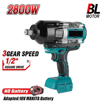 3100makita high torque brushless electric impact wrench super power screwdriver cordless wrench power tools for Makita 18V battery