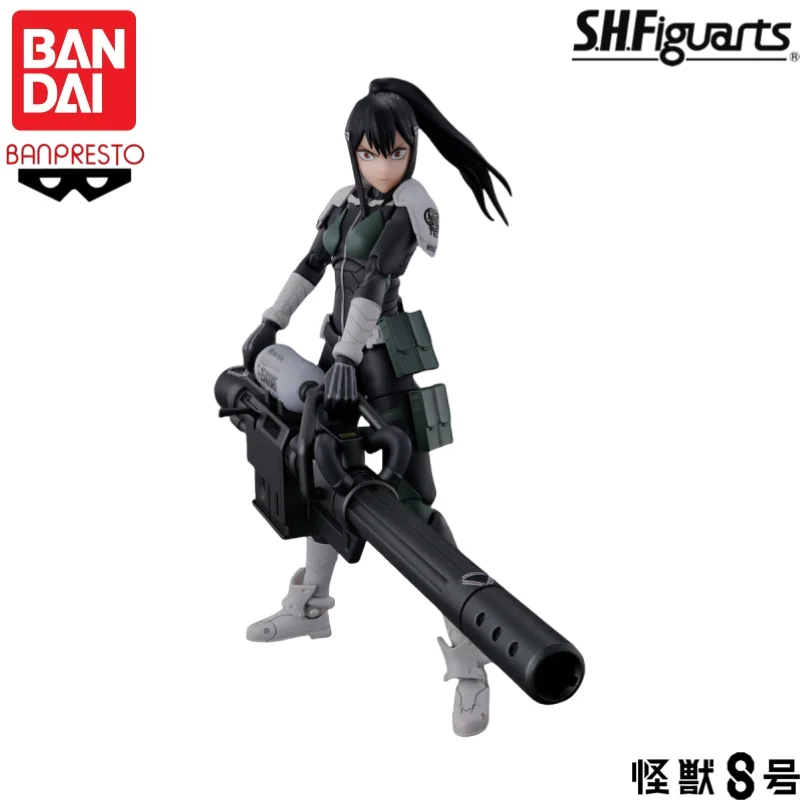 

In Stock Original Bandai Banpresto S H Figuarts Kaiju No. 8 Captain Anime Characters Garage Model Statue Collectible Ornaments