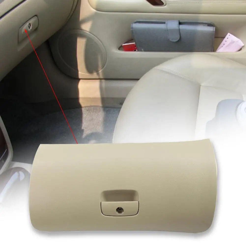 Reliable Glove Box Cover Fine Workmanship Protective Sturdy ABS Console Glove Box Lid Replacement 3B1857122 for Passat B5 98-05