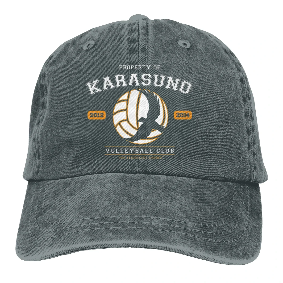 

Team Karasuno The cowboy hat Baseball Cap Peaked capt Summer Cap Hip Hop Fitted Cap haikyuu Hats