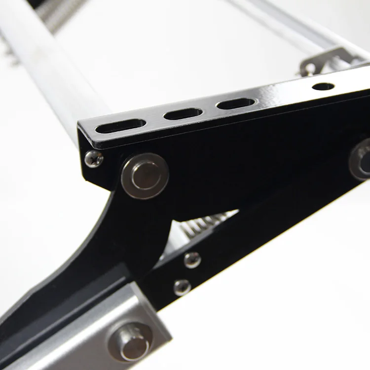 High Tensile Aluminum Alloy &Carbon Steel Motorhome Step 16 RV Folding Step Manual Double Caravan Marine Step 220KG