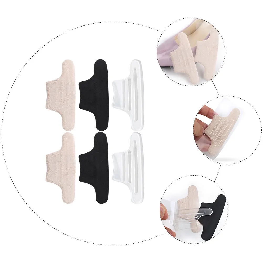 

3Pairs Heel Protector Inserts Anti-Slip Gel Cushion Pads for Women Shoes High Heels Prevent Blisters Wear-Resistant Heel Grips
