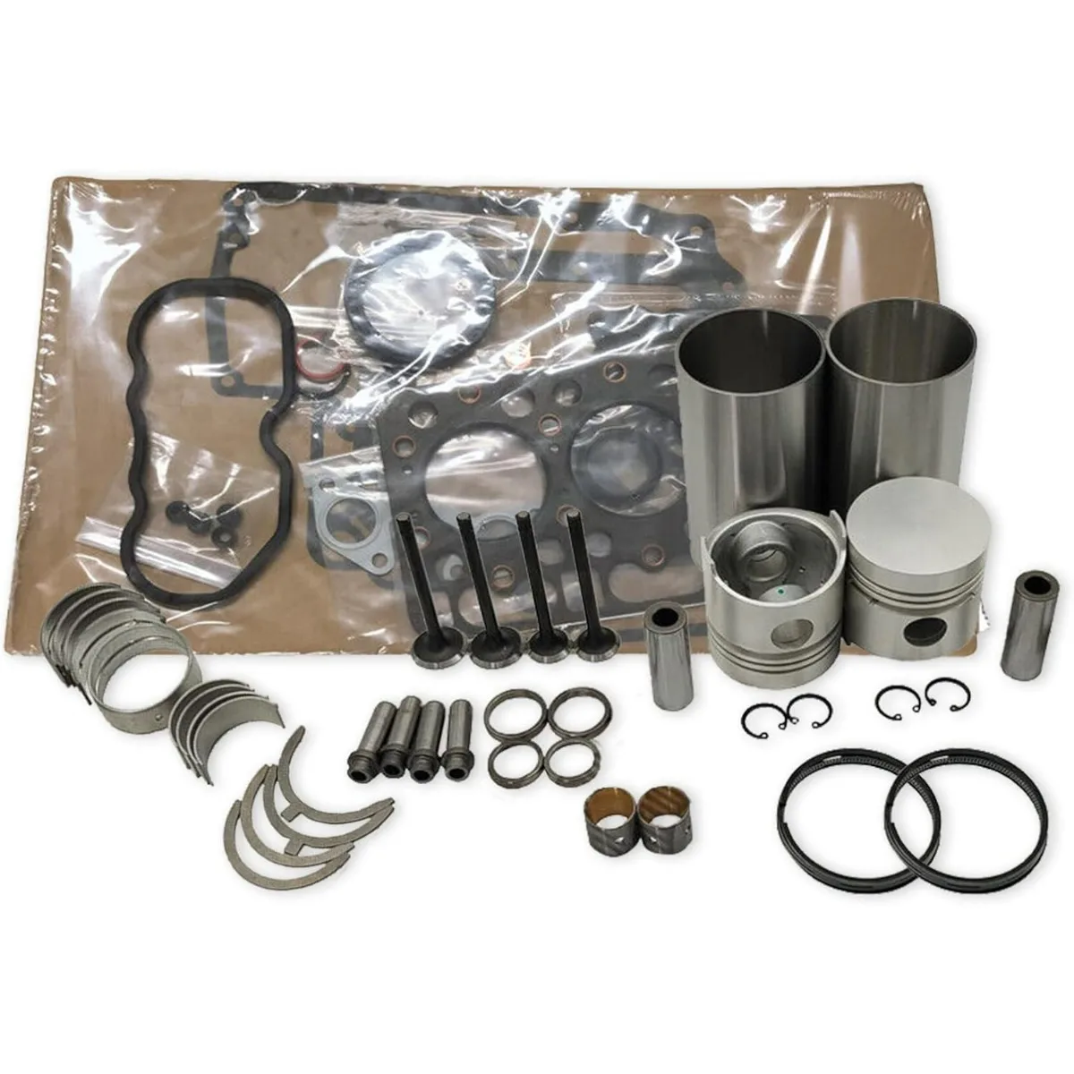 Overhaul Rebuild Kit Compatible with Kubota Z482 Engine T1600H Tractor