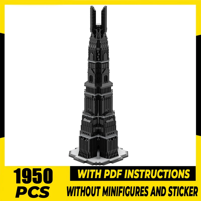 Famous Movie Moc Building Bricks City Center Tower Model Building Technology Modular Blocks Construstion DIY Toy Holiday Gifts