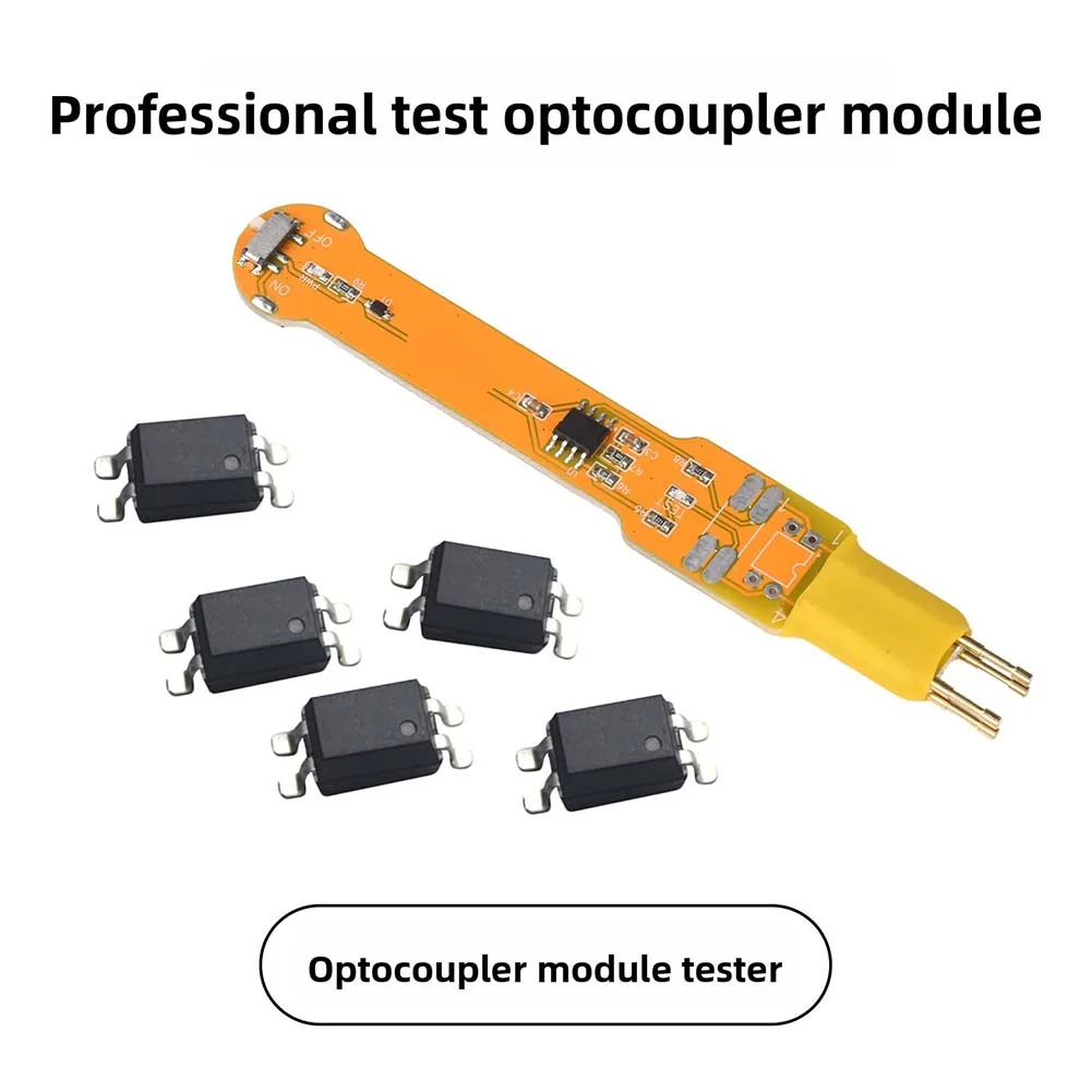 4-Pin Optocoupler Tester Board Electronics Repair Tool In-Circuit Check LED Indicator Fits 817 781 521 SMD- DIP Mechanic Tools