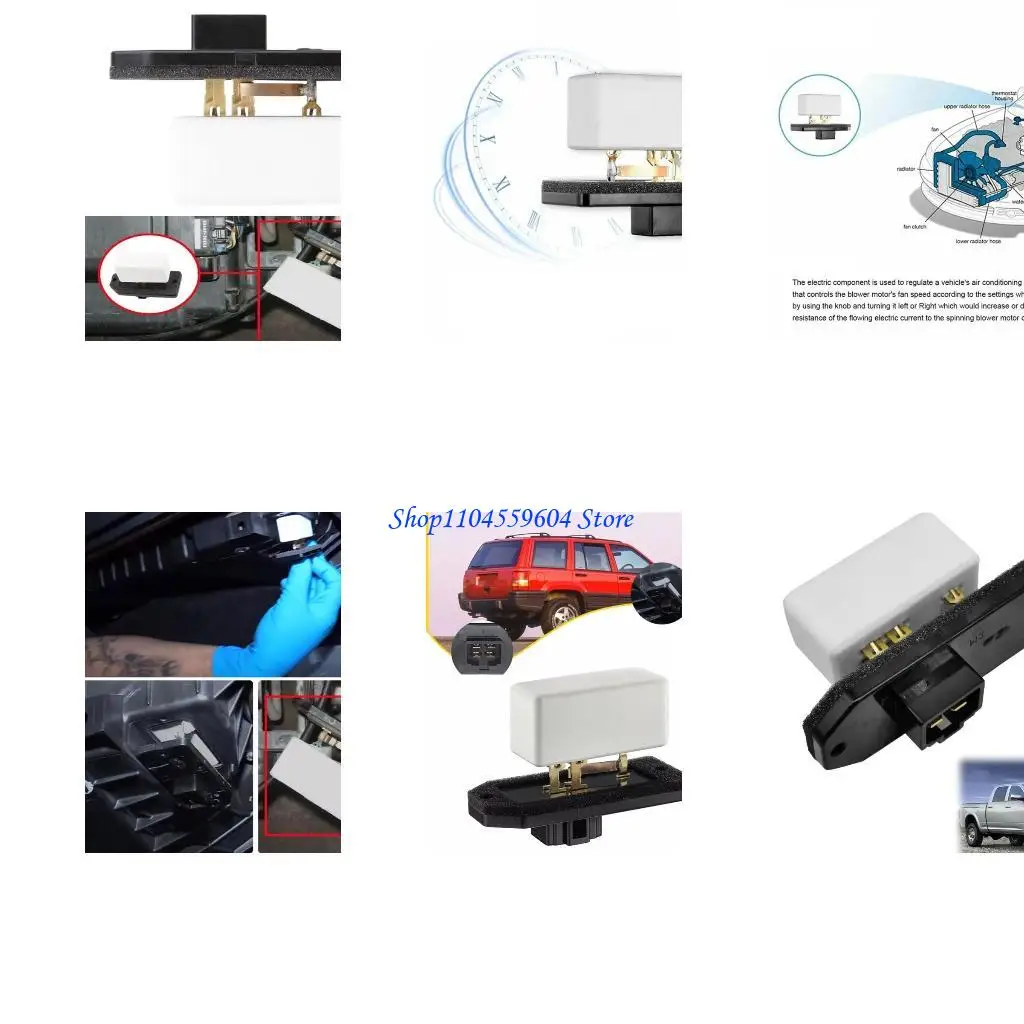 

12QM 4720278 for 1500 2500 3500 HVAC Blower Resistance Heater Fan Speed Regulator