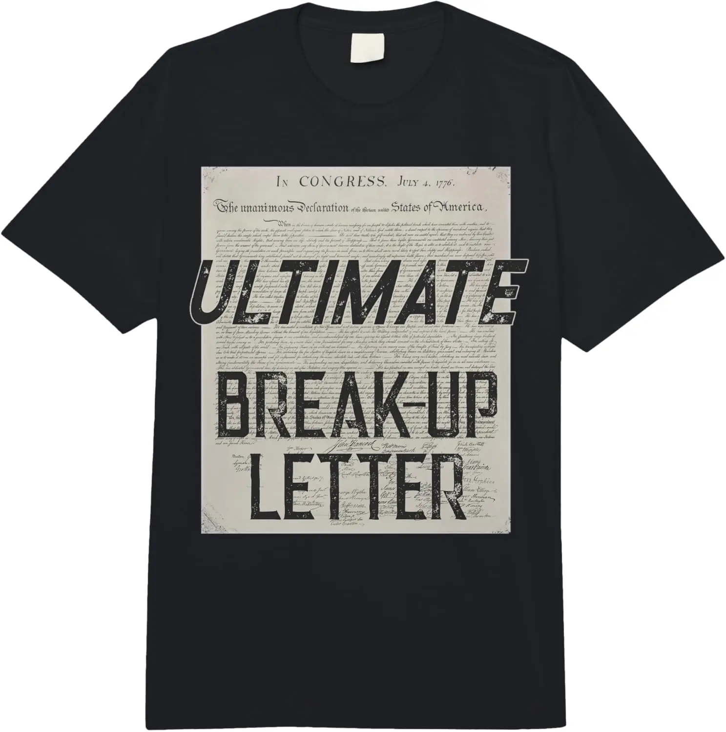 

Украшение независимости Ultimate Break-Up Letter Comfort Colors Тяжелая футболка для взрослых