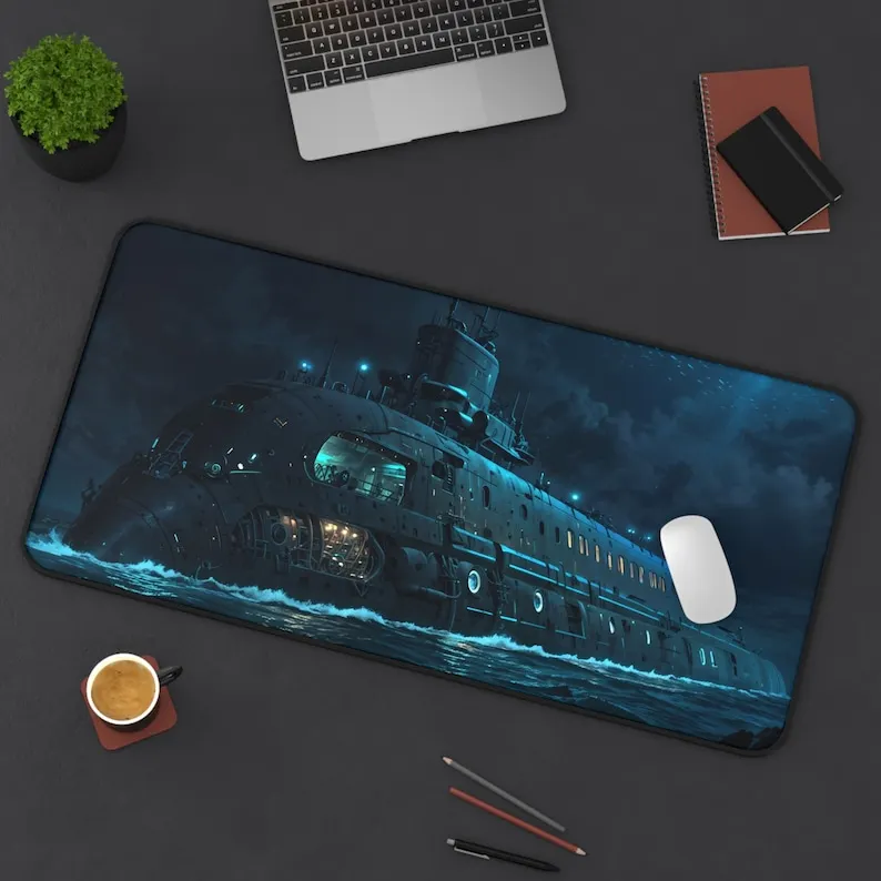 

Submarine-themed Table Mats, Nautical Decorations for Gamers, Inspiration for Maritime Adventures,perfect Gifts for Ocean Lovers