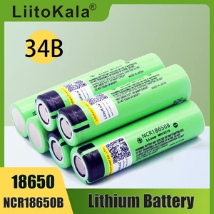 Hot Liitokala New Original NCR18650B 34B 3.7V 18650 3400MAH充電式リチウムバッテリー懐中電灯バッテリー 10ベストセールスIMR 18650バッテリー-8