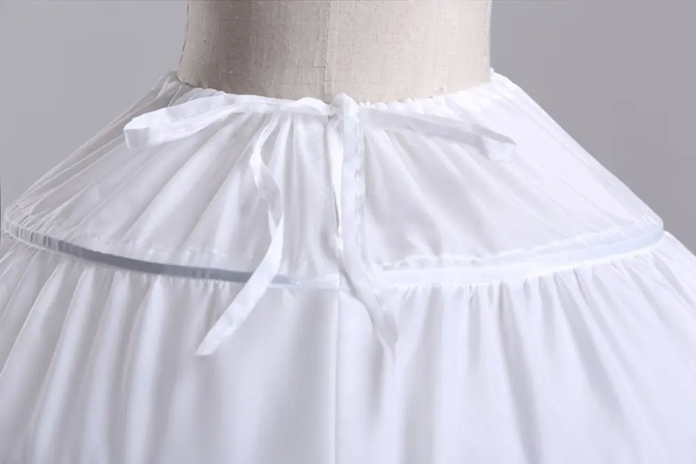 Jupon à 6 Cerceaux pour Patients, Robe de Mariage, Crinoline, Sous-Jupe