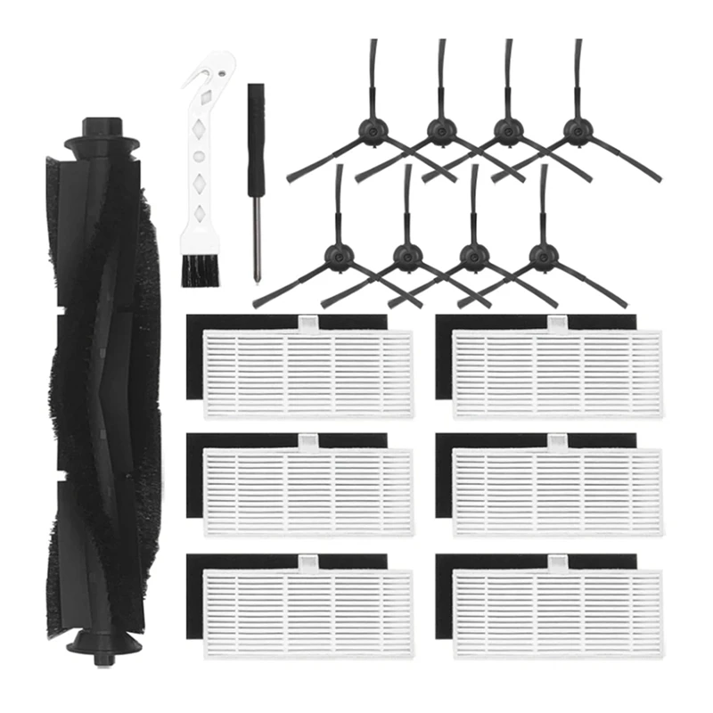 

ABBK-Replacement Accessory Kit For Ihome Autovac Nova And Ultenic T10 Elite Robot Vacuums Including Brushes, Filters And More