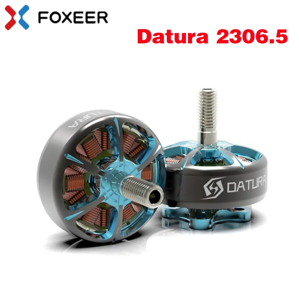 

Foxeer Datura 2306.5 2550KV 4S 2020KV 1850KV 6S Brushless Motor Compatible 5-6inch propeller for RC FPV Racing Drone