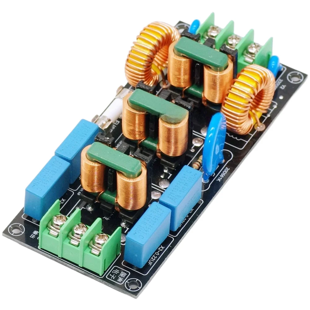 8A 16A AC Power Line Filter With Overvoltage Protection For EMI EMC Noise Suppression For Industrial Equipment Measurement Tool