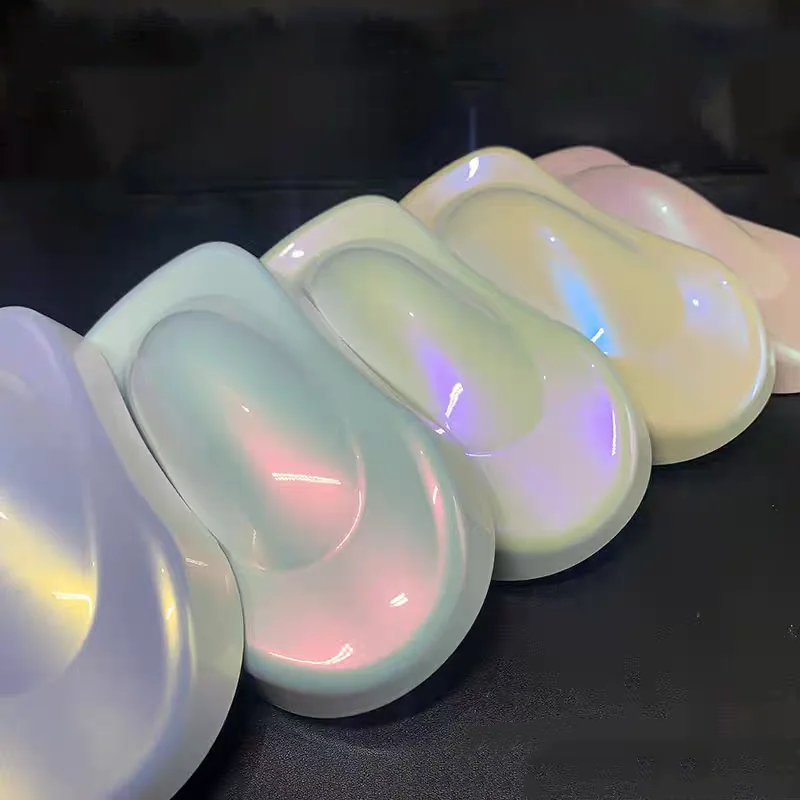 500g Iridescent Pearl Powder Polarized Aurora Pigment Suitable for Automotive Paint Cosmetics Nail Art Mica Powder Dyes - view 3