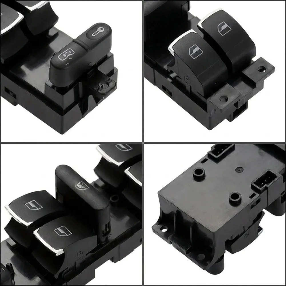 Auto Window Control Window Regulator Switch ABS Electronic Material Robust Construction Easy Installation Design