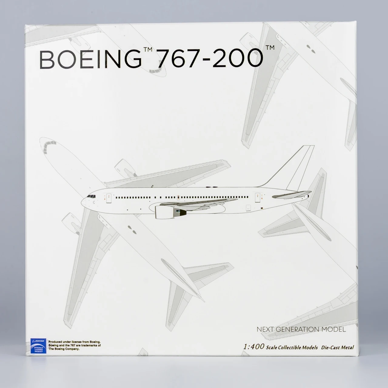 16000 Alloy Collectible Plane Gift NG Model 1:400 Boeing B767-200 CF6 engines Blank Model Diecast Aircraft Jet Model