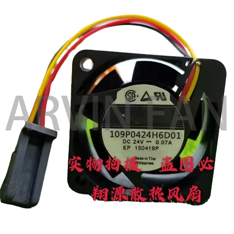 

109P0424H6D01 Совершенно новый охлаждающий вентилятор системы Fanuc 4 см 4020 24 В 0,07 А
