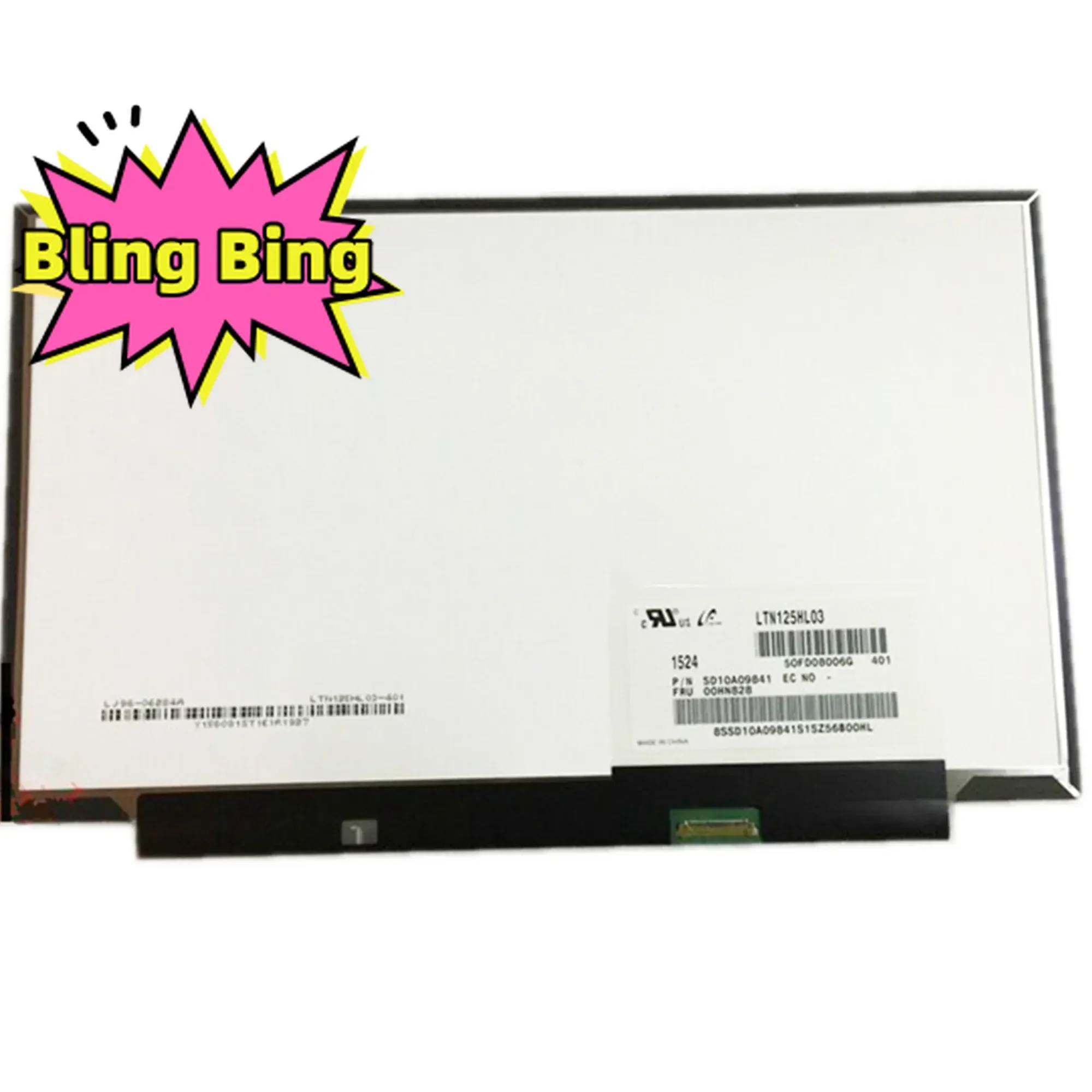 

LTN125HL03-401 LTN125HL03 401 для Lenovo X240 X250 X260 30 Pins 1920*1080 EDP FRU: 00HN828 12,5 ''IPS ЖК-экран для ноутбука