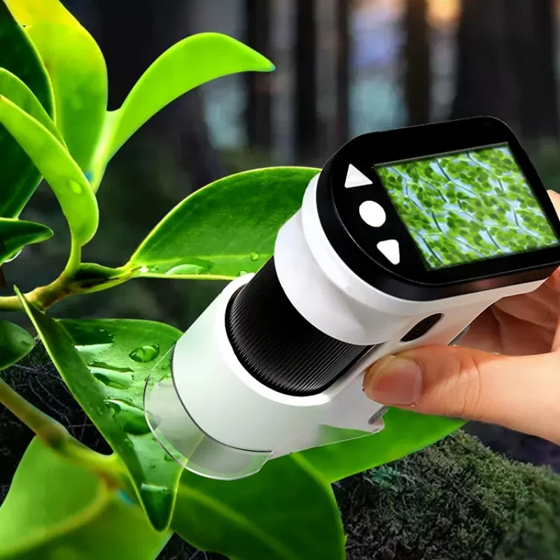 Handheld portable toy for microscope