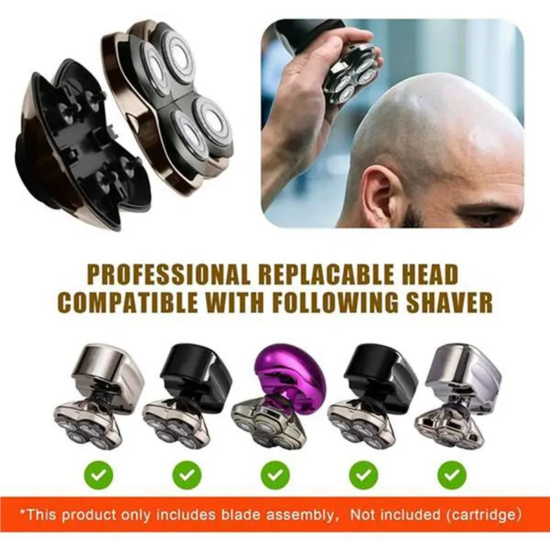 ABZA-2X Shaver Replacement Blade For Skulls Pitbulls Shaver Gold PRO / Silver PRO / Diamond PRO Series Replacement Parts