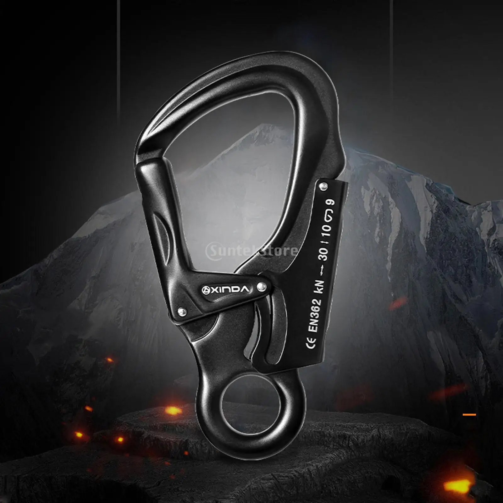 MagiDael kendini frenleme durdurma Descender dişli 9-12mm halat tırmanma mağaracılık Rappelling dağcılık güvenlik koruma ekipmanları