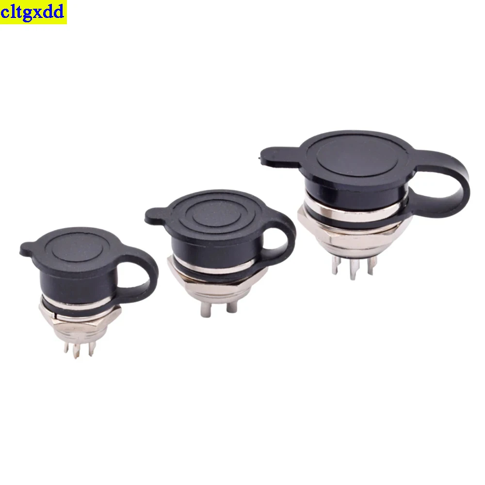 Cltgxdd 1-5piece GX12 GX16 GX20 항공 원형 소켓 방수 및 방진 캡 용접 케이블 커넥터 고무 보호