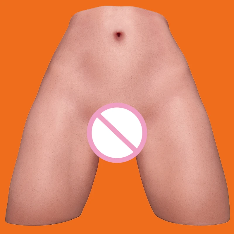 SMVP - Full Silicone 11.8KG Half Body Sex Toy, Realistic Delicate Skin, Male Masturbator 3D Vaginal Anal, Adult Sex Shop XXX