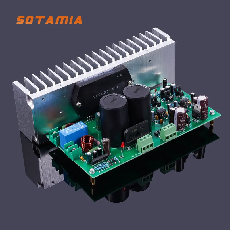 SOTAMIA Thick Film STK495-030 Warm Sound Power Amplifier Board Pure Post-stage High Power 200+200W