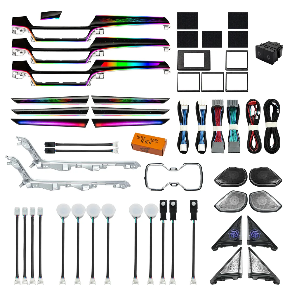 

Iridescent LED Automotive Interior Ambient Lighting Light Emitting Diode for Honda Accord 10th Generation 2018-2022 Symphony