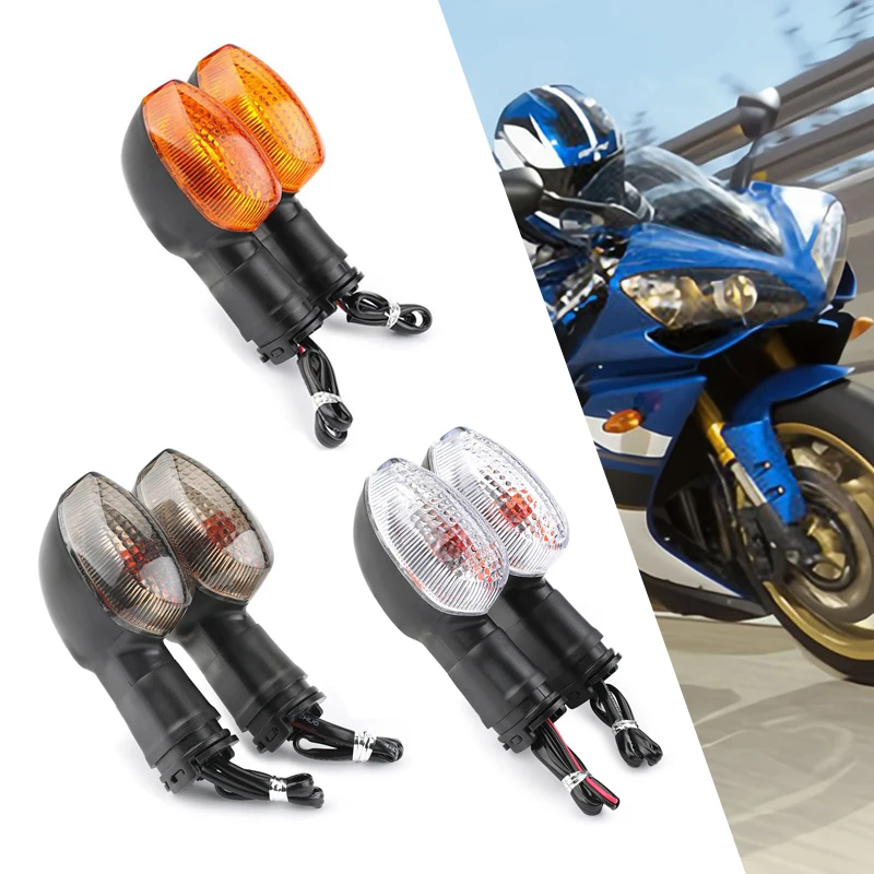 Richtingaanwijzers Blinker Motorfietsen Voor Yamaha Yzf R1 R6 R125 R25 R3 FZ-6N Xj6 Voor Achter Richtingaanwijzer Knipperend Indicatielampje