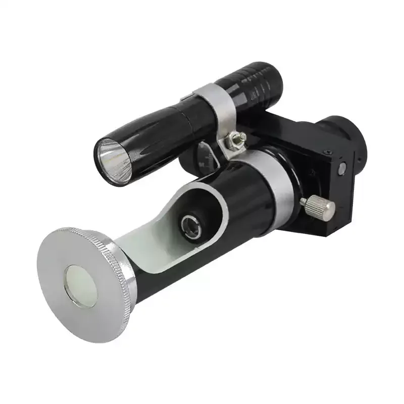 JC-10 Reading Microscope 20X Portable Measuring Microscope with Light Source For Hammering Type Brinell Hardness Tester
