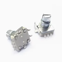 5pcs EC11 Rotary Encoder Switch EC11 5PIN SMD Type Handle Length 10mm Plum Shaft